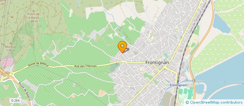 localisation de l'entreprise MONSIEUR PHILIPPE FEVRIER à FRONTIGNAN