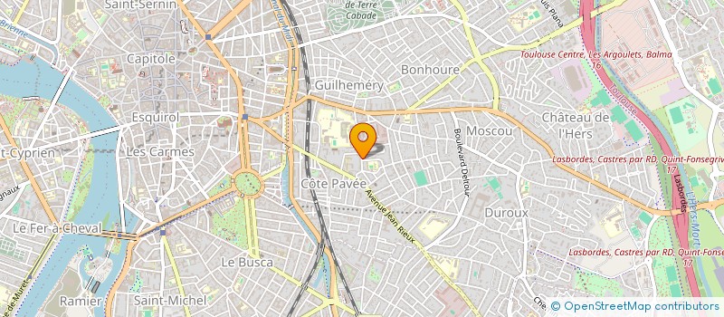 localisation de l'entreprise MONSIEUR PHILIPPE FEVRIER  TOULOUSE