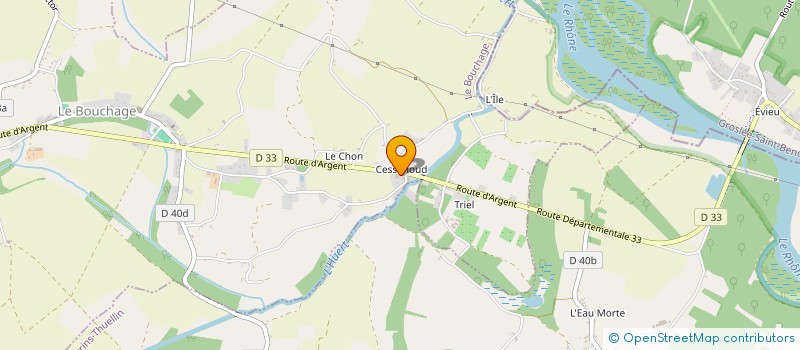 localisation de l'entreprise MONSIEUR PHILIPPE FIARD à LE BOUCHAGE