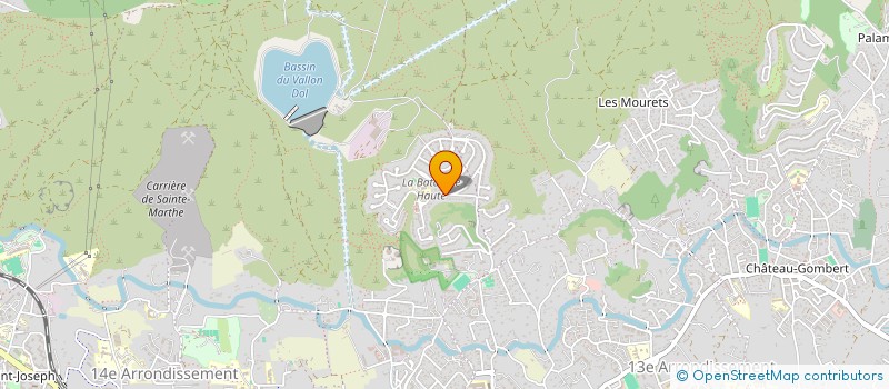 localisation de l'entreprise MONSIEUR PHILIPPE FILIO  MARSEILLE 13