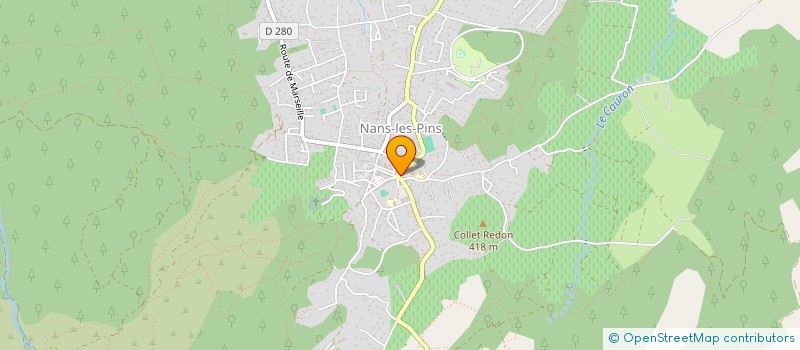 localisation de l'entreprise MONSIEUR PHILIPPE FINK  NANS-LES-PINS