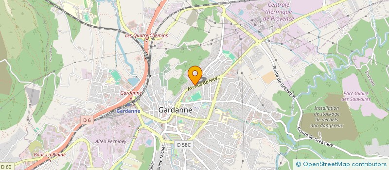 localisation de l'entreprise MONSIEUR PHILIPPE FIRRE à GARDANNE