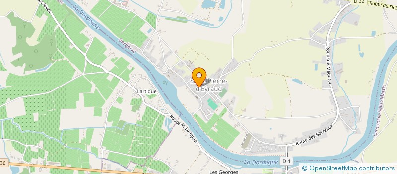 localisation de l'entreprise MONSIEUR PHILIPPE FISBACH  SAINT-PIERRE-D'EYRAUD