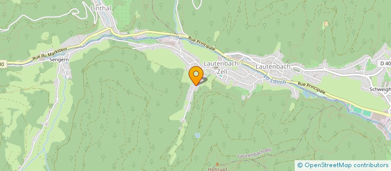 localisation de l'entreprise MONSIEUR PHILIPPE FISCHER  LAUTENBACHZELL