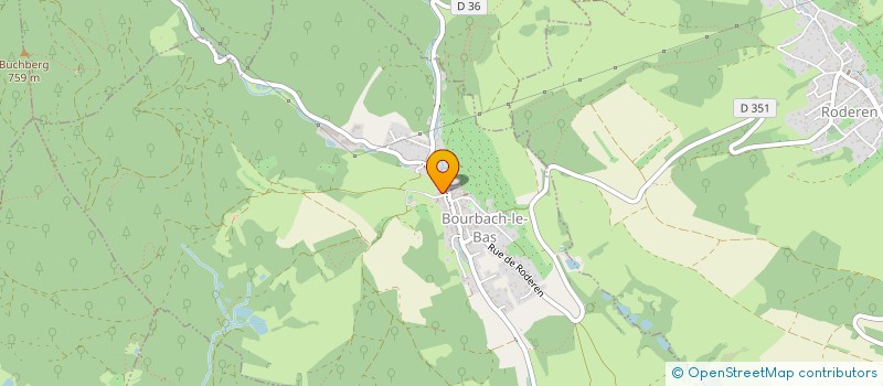 localisation de l'entreprise MONSIEUR PHILIPPE FISCHER  BOURBACH-LE-BAS