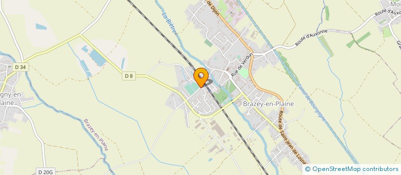 localisation de l'entreprise MONSIEUR PHILIPPE FLEURY  BRAZEY-EN-PLAINE