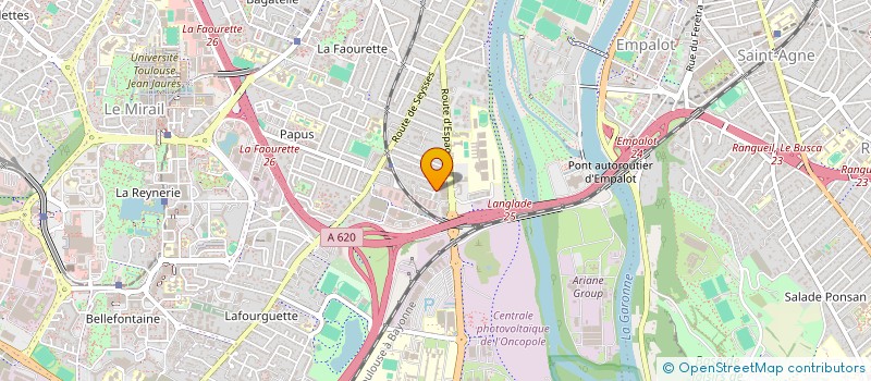 localisation de l'entreprise MONSIEUR PHILIPPE FOFANA  TOULOUSE