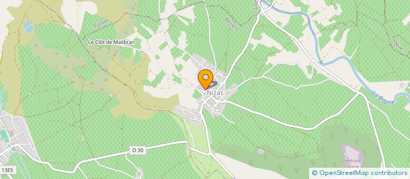 localisation de l'entreprise MONSIEUR PHILIPPE FONADE  NIZAS