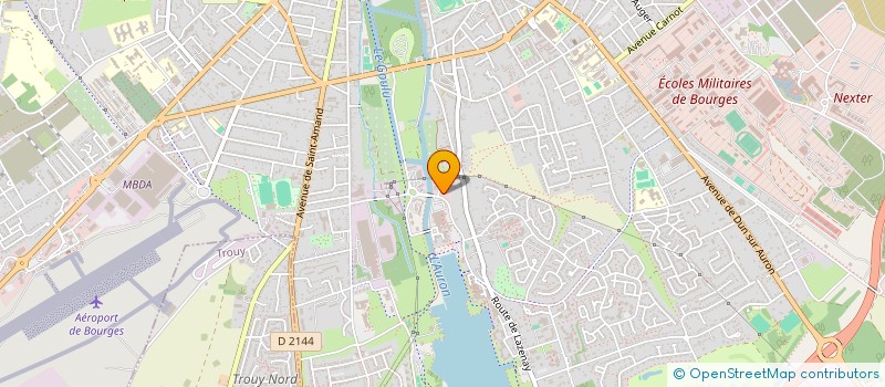 localisation de l'entreprise MONSIEUR PHILIPPE FONBONNAT  ACHERES