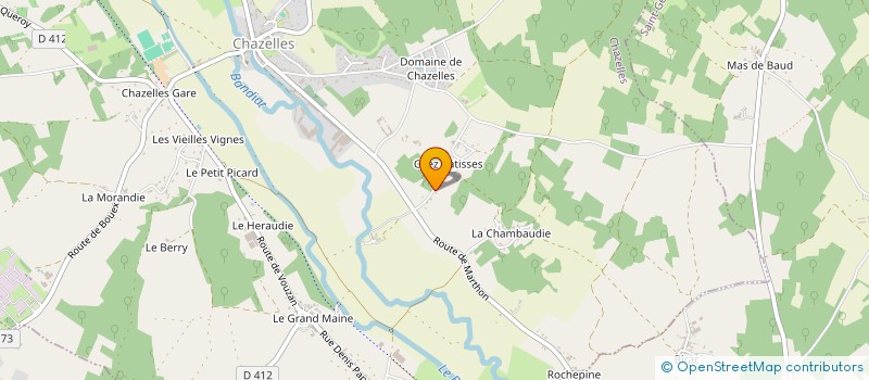 localisation de l'entreprise MONSIEUR PHILIPPE FONSECA à CHAZELLES