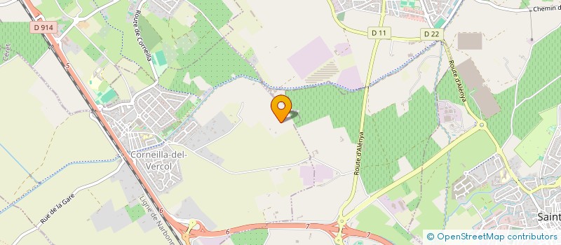 localisation de l'entreprise MONSIEUR PHILIPPE FONT  CORNEILLA-DEL-VERCOL