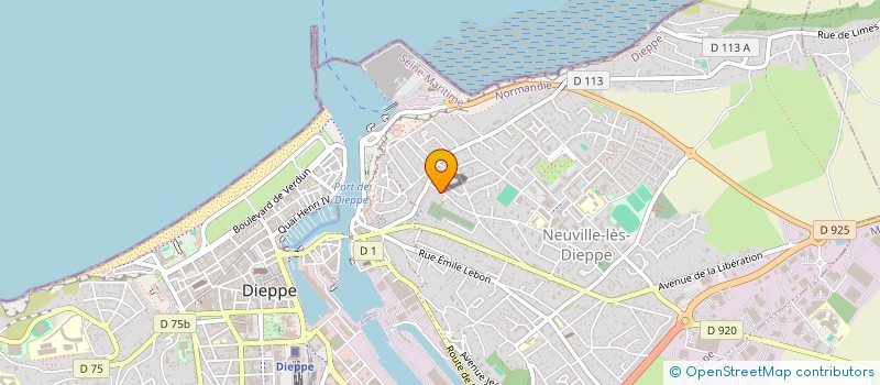 localisation de l'entreprise MONSIEUR PHILIPPE FONTAINE à DIEPPE