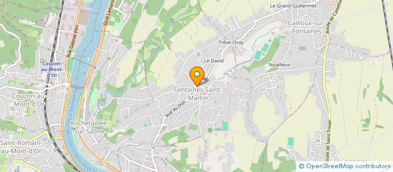 localisation de l'entreprise MONSIEUR PHILIPPE FONTAINE  FONTAINES-SAINT-MARTIN