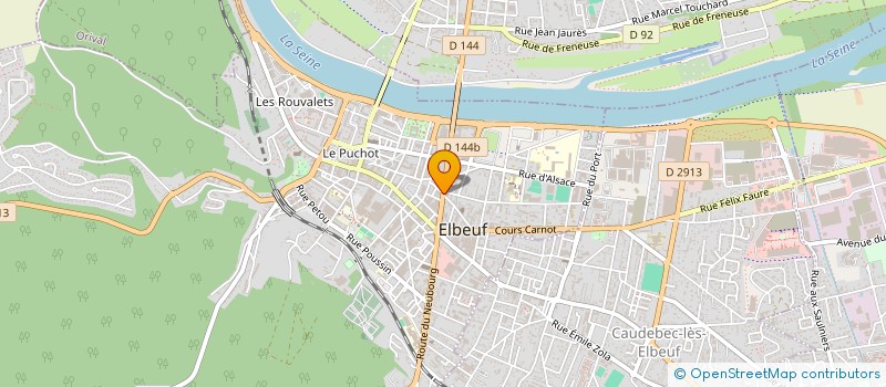 localisation de l'entreprise MONSIEUR PHILIPPE FONTAINE  ELBEUF