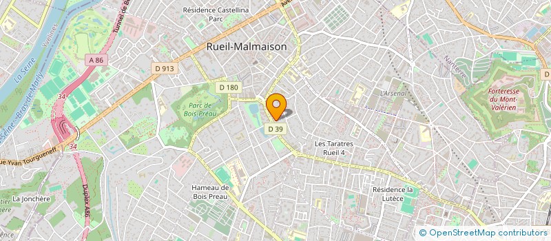 localisation de l'entreprise MONSIEUR PHILIPPE FONTAINE à RUEIL-MALMAISON