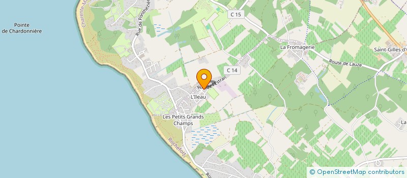 localisation de l'entreprise MONSIEUR PHILIPPE FONTENEAU à SAINT-PIERRE-D'OLERON