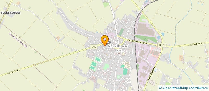 localisation de l'entreprise MONSIEUR PHILIPPE FORGERET à NEUVILLE-AUX-BOIS