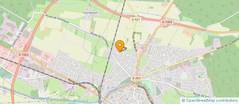 localisation de l'entreprise MONSIEUR PHILIPPE FORNY  HAGUENAU