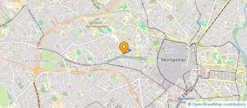 localisation de l'entreprise MONSIEUR PHILIPPE FORTE à MONTPELLIER