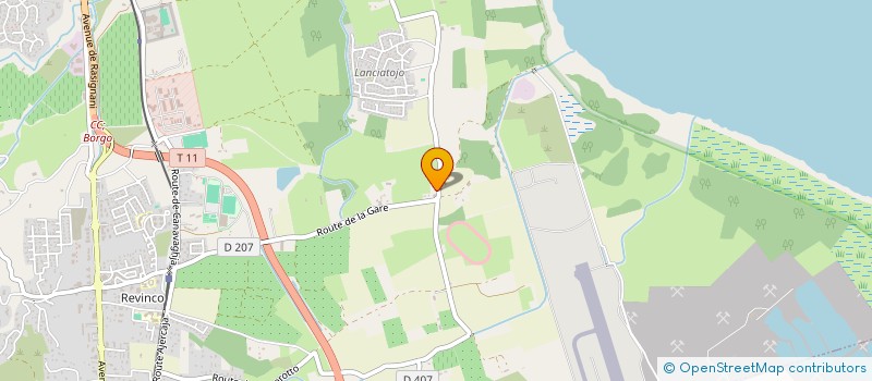 localisation de l'entreprise MONSIEUR PHILIPPE FORZO  BORGO