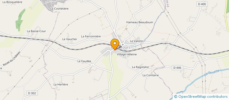 localisation de l'entreprise MONSIEUR PHILIPPE FOSSEY  CAMETOURS