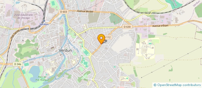 localisation de l'entreprise MONSIEUR PHILIPPE FOSTIER à VERDUN