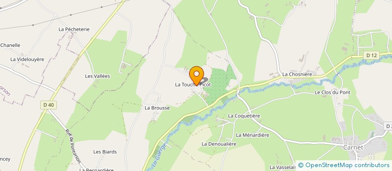 localisation de l'entreprise MONSIEUR PHILIPPE FOUASSE à SAINT-JAMES