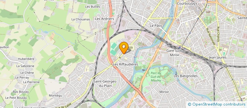 localisation de l'entreprise MONSIEUR PHILIPPE FOUCAULT à LE MANS