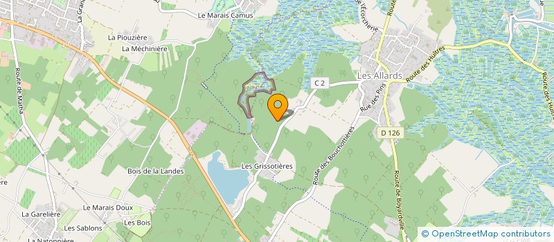 localisation de l'entreprise MONSIEUR PHILIPPE FOUCAULT  DOLUS D'OLERON