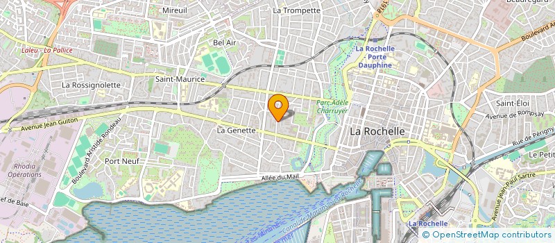 localisation de l'entreprise MONSIEUR PHILIPPE FOUCAULT  LA ROCHELLE