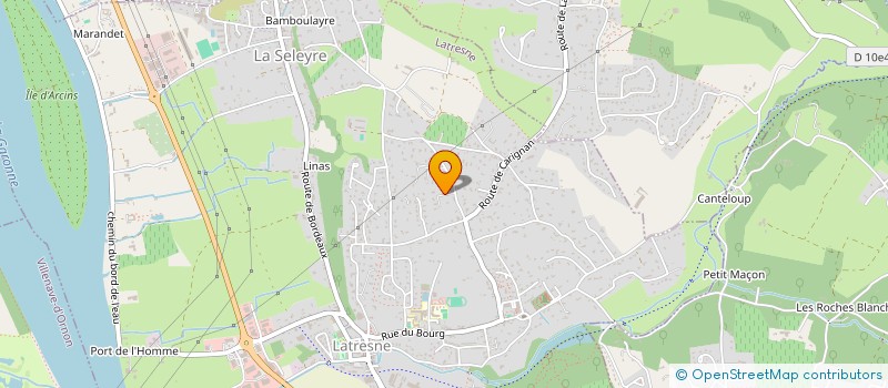 localisation de l'entreprise MONSIEUR PHILIPPE FOUCHET  CREON