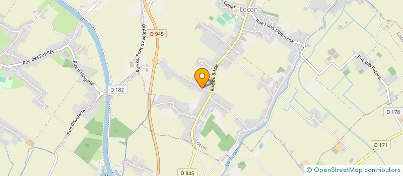 localisation de l'entreprise MONSIEUR PHILIPPE FOULER  LOCON