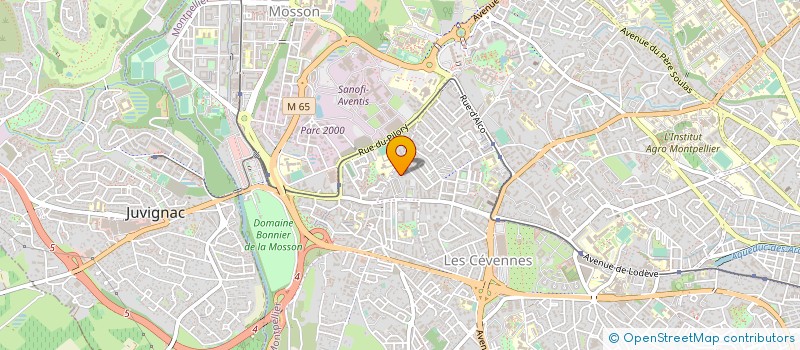 localisation de l'entreprise MONSIEUR PHILIPPE FOURCADIER à MONTPELLIER
