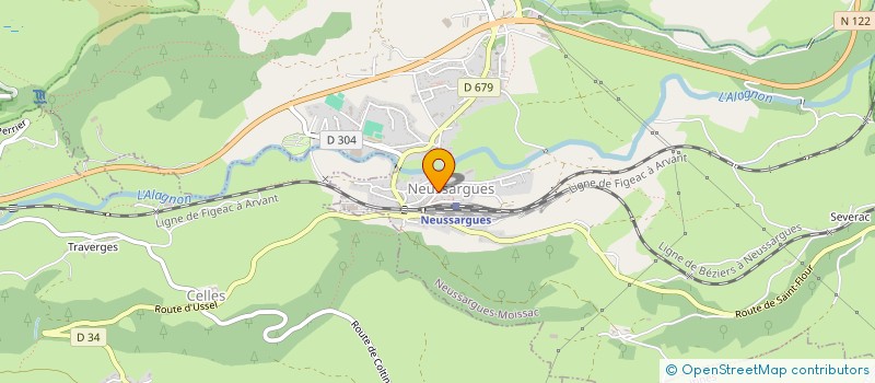 localisation de l'entreprise MONSIEUR PHILIPPE FOURGOUX à NEUSSARGUES EN PINATELLE