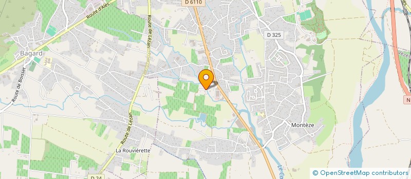 localisation de l'entreprise MONSIEUR PHILIPPE FOURMANN  SAINT-CHRISTOL-LEZ-ALES