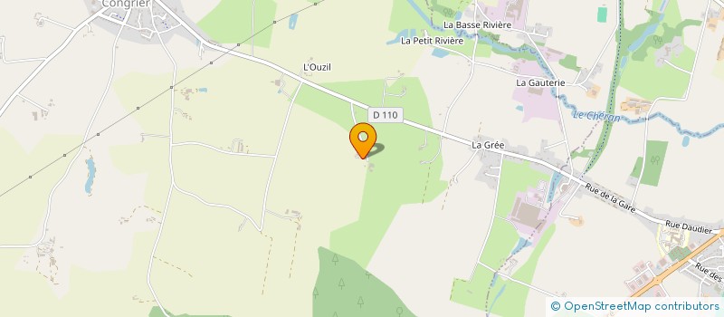 localisation de l'entreprise MONSIEUR PHILIPPE FOURNIER  CONGRIER