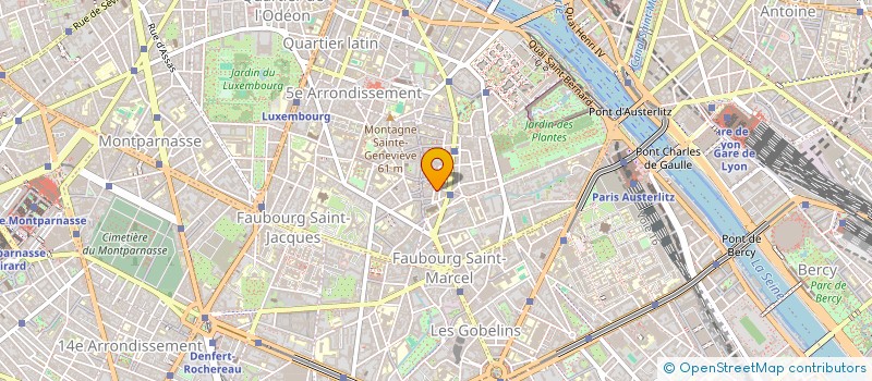 localisation de l'entreprise MONSIEUR PHILIPPE FRAINIERE  PARIS