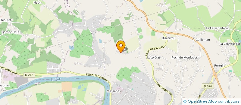 localisation de l'entreprise MONSIEUR PHILIPPE FRANCES  VILLENEUVE SUR LOT