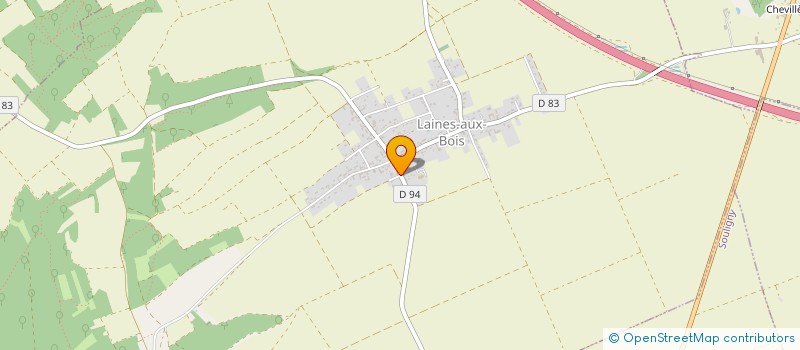 localisation de l'entreprise MONSIEUR PHILIPPE FRANCOIS  LAINES-AUX-BOIS