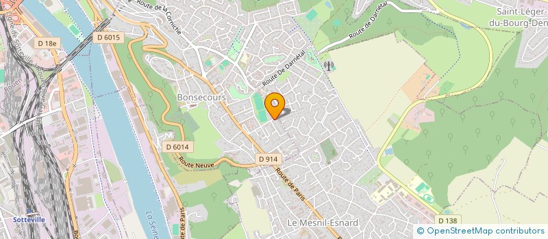 localisation de l'entreprise MONSIEUR PHILIPPE FRANCOIS BE LETISSERAND  BONSECOURS
