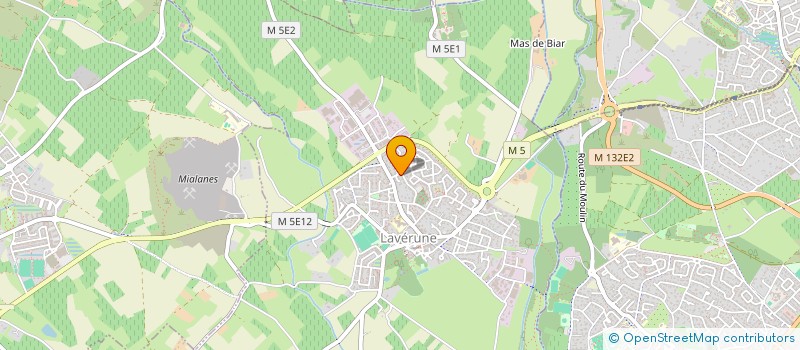 localisation de l'entreprise MONSIEUR PHILIPPE FRANCOIS DESAIN  LAVERUNE