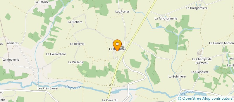 localisation de l'entreprise MONSIEUR PHILIPPE FREMONT  CHARNIZAY