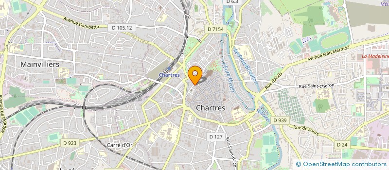 localisation de l'entreprise MONSIEUR PHILIPPE FRENEAUX à CHARTRES