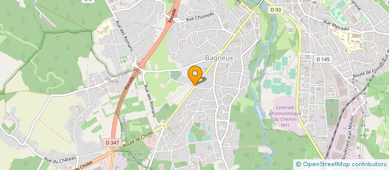 localisation de l'entreprise MONSIEUR PHILIPPE FREULON  SAUMUR