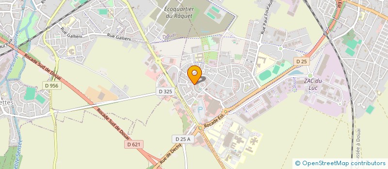 localisation de l'entreprise MONSIEUR PHILIPPE FREVILLE  SIN-LE-NOBLE