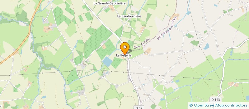 localisation de l'entreprise MONSIEUR PHILIPPE FRIBAULT à OREE-D'ANJOU