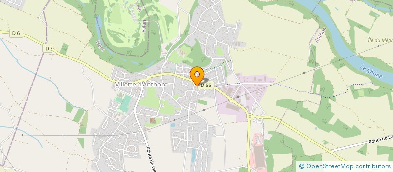 localisation de l'entreprise MONSIEUR PHILIPPE FRIEDE  VILLETTE-D'ANTHON