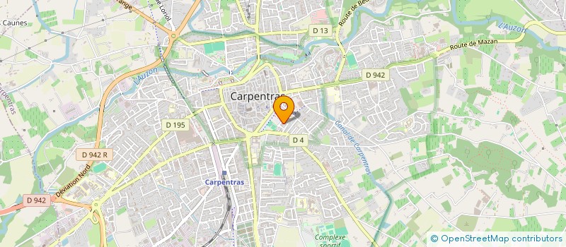 localisation de l'entreprise MONSIEUR PHILIPPE FRIESS à CARPENTRAS