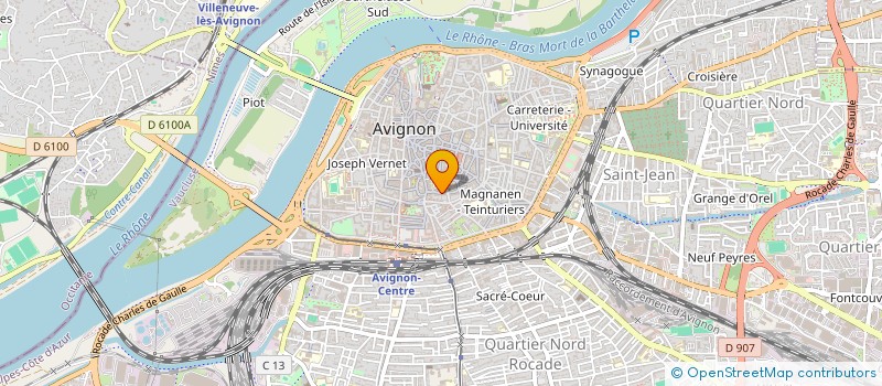 localisation de l'entreprise MONSIEUR PHILIPPE FRISONI à AVIGNON