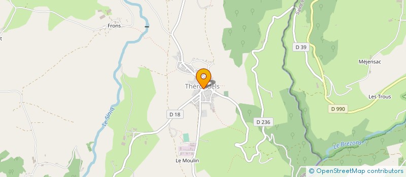 localisation de l'entreprise MONSIEUR PHILIPPE FROMAGE  THERONDELS